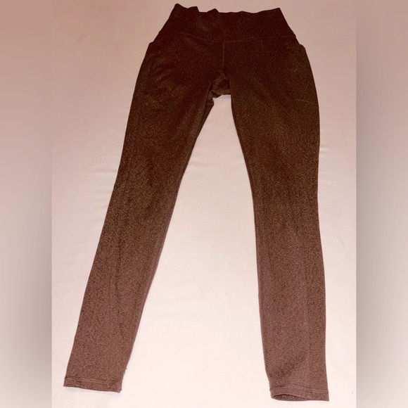 RBX Heathered Brown Leggings - Picture 1 of 4